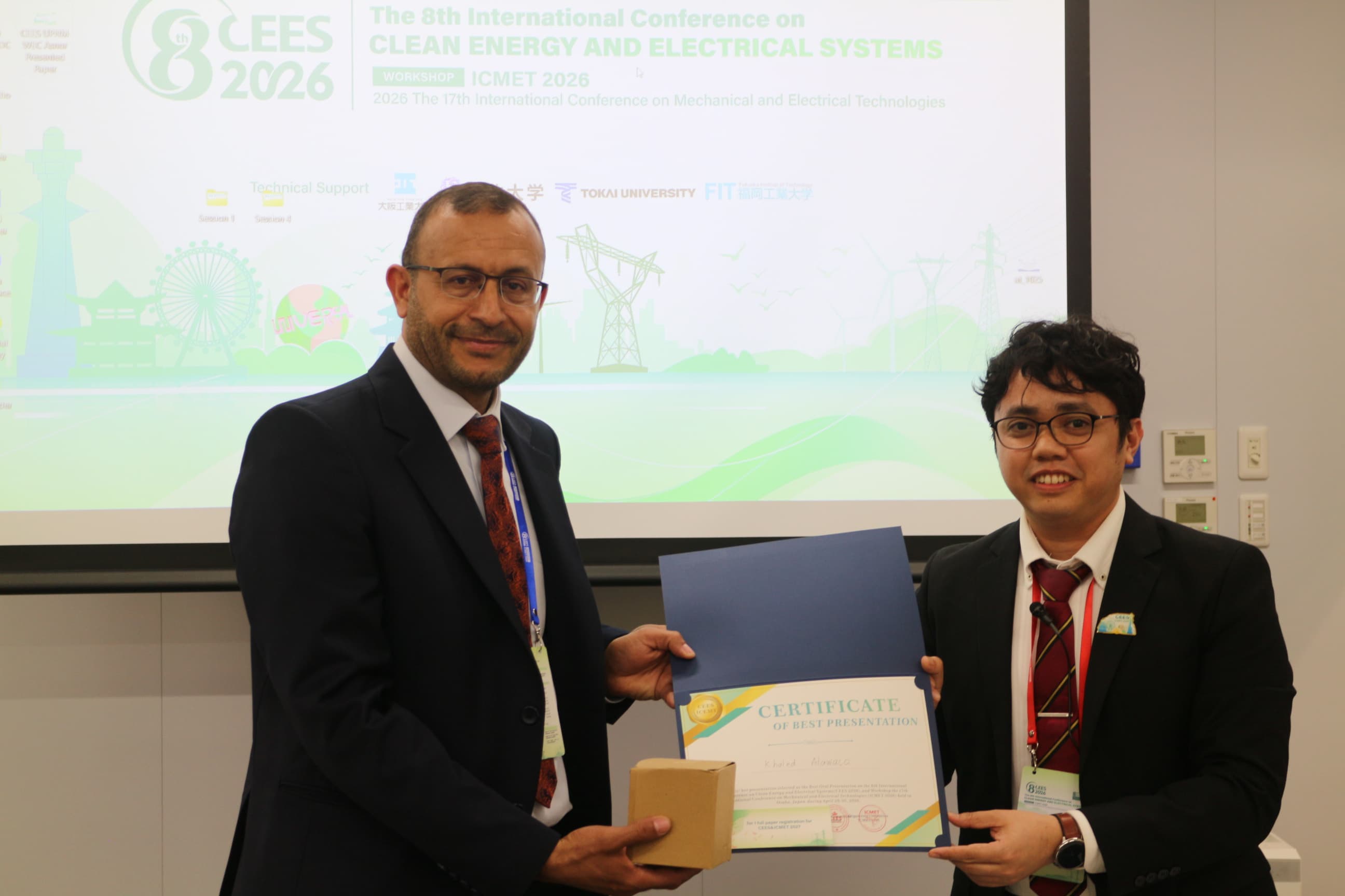 Session 4 — Best Presentation Award