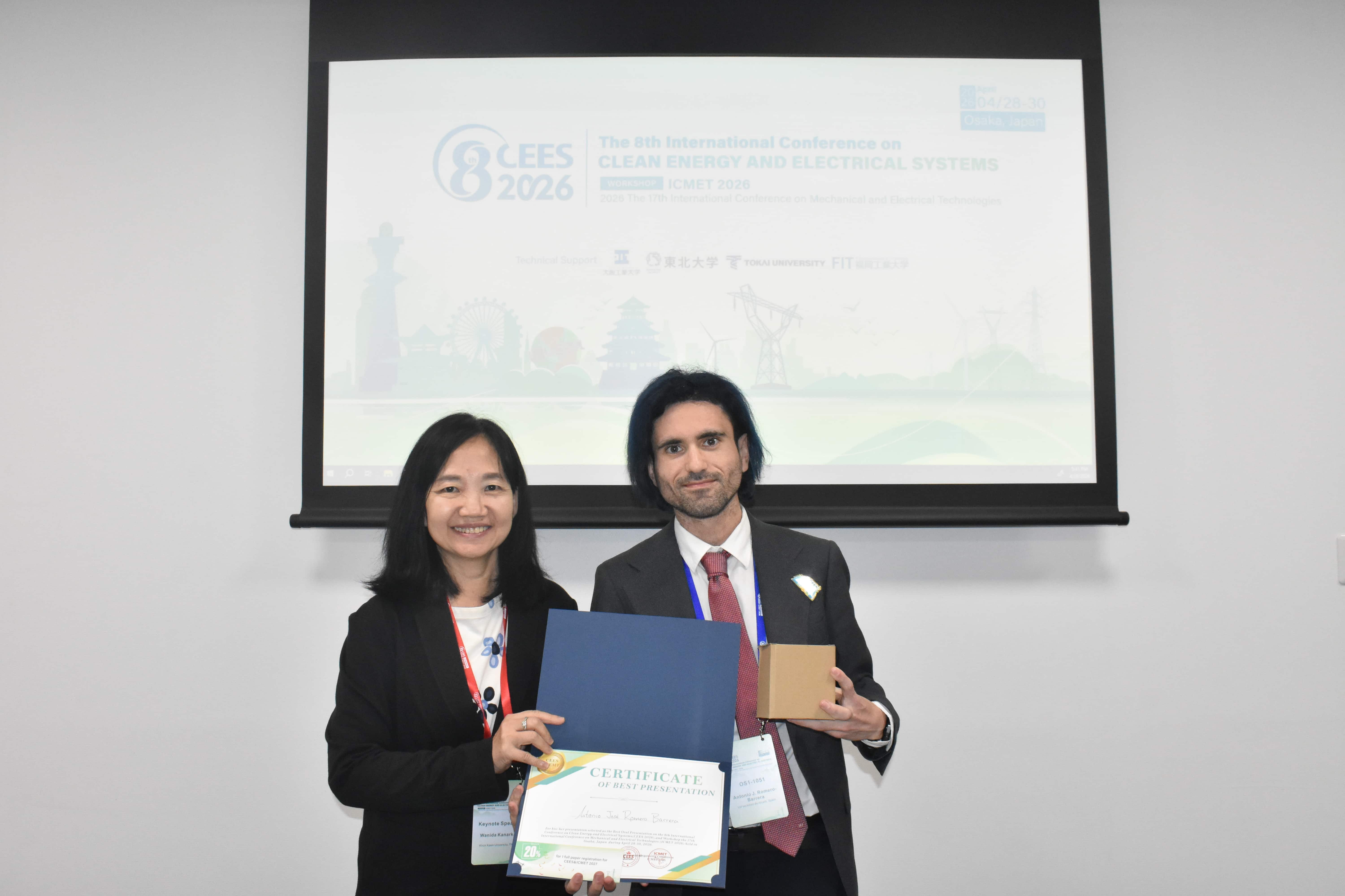 Session 5 — Best Presentation Award